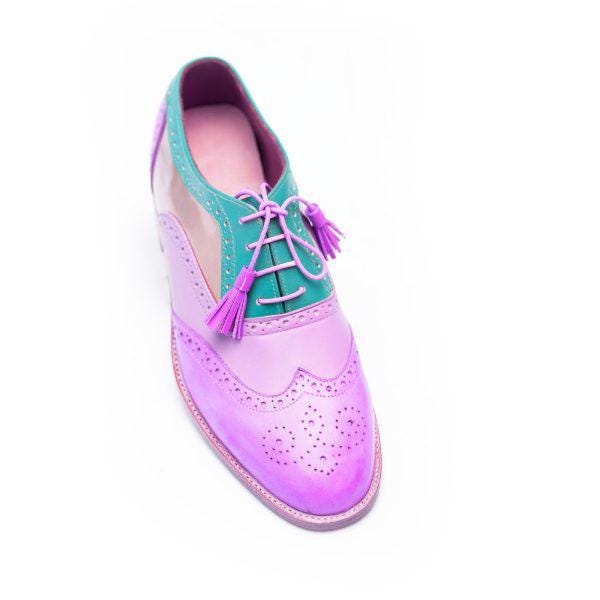 Lace Up Formal Dress Handmade Shoes For Women’s, Leather Shoes, Business Shoes