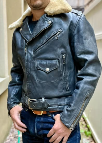 Handmade Black Cargo Motorcycle Jacket, Fashion Jacket, Biker Jackets