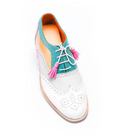 Lace Up Formal Dress Handmade Shoes For Women’s, Leather Shoes, Business Shoes
