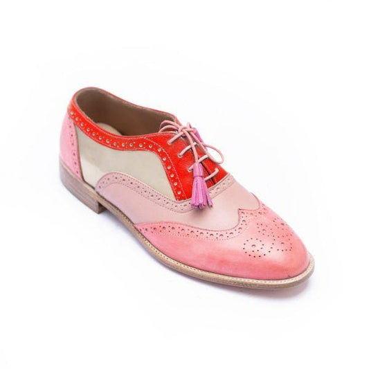 Lace Up Formal Dress Handmade Shoes For Women’s, Leather Shoes, Business Shoes